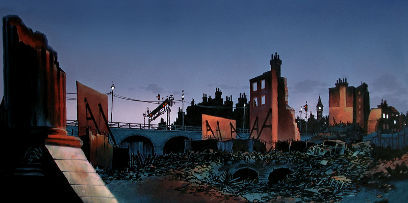Illustration for article titled Stunning Concept Art For Spielberg's Animated Cats Movie That Never Was